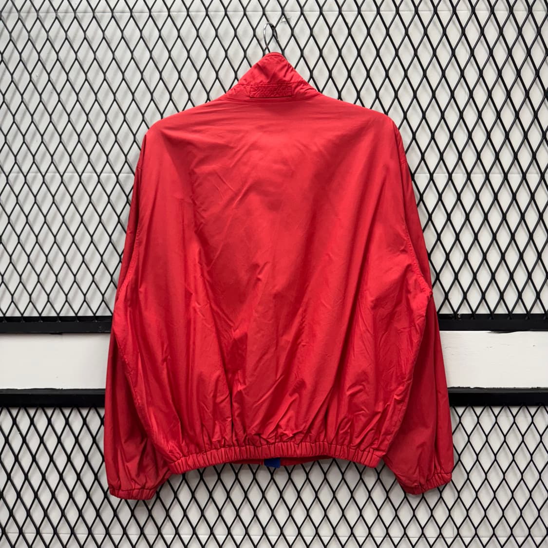 90s 폴로 랄프로렌 스포츠 윈드브레이크 안감 플리스 디테일 레드 상품이미지2