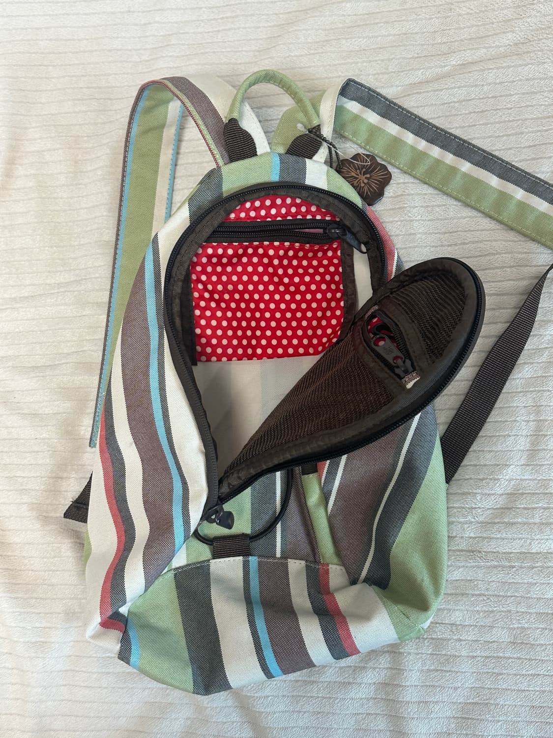 Dakine 스트라이프&도트 백팩 상품이미지6