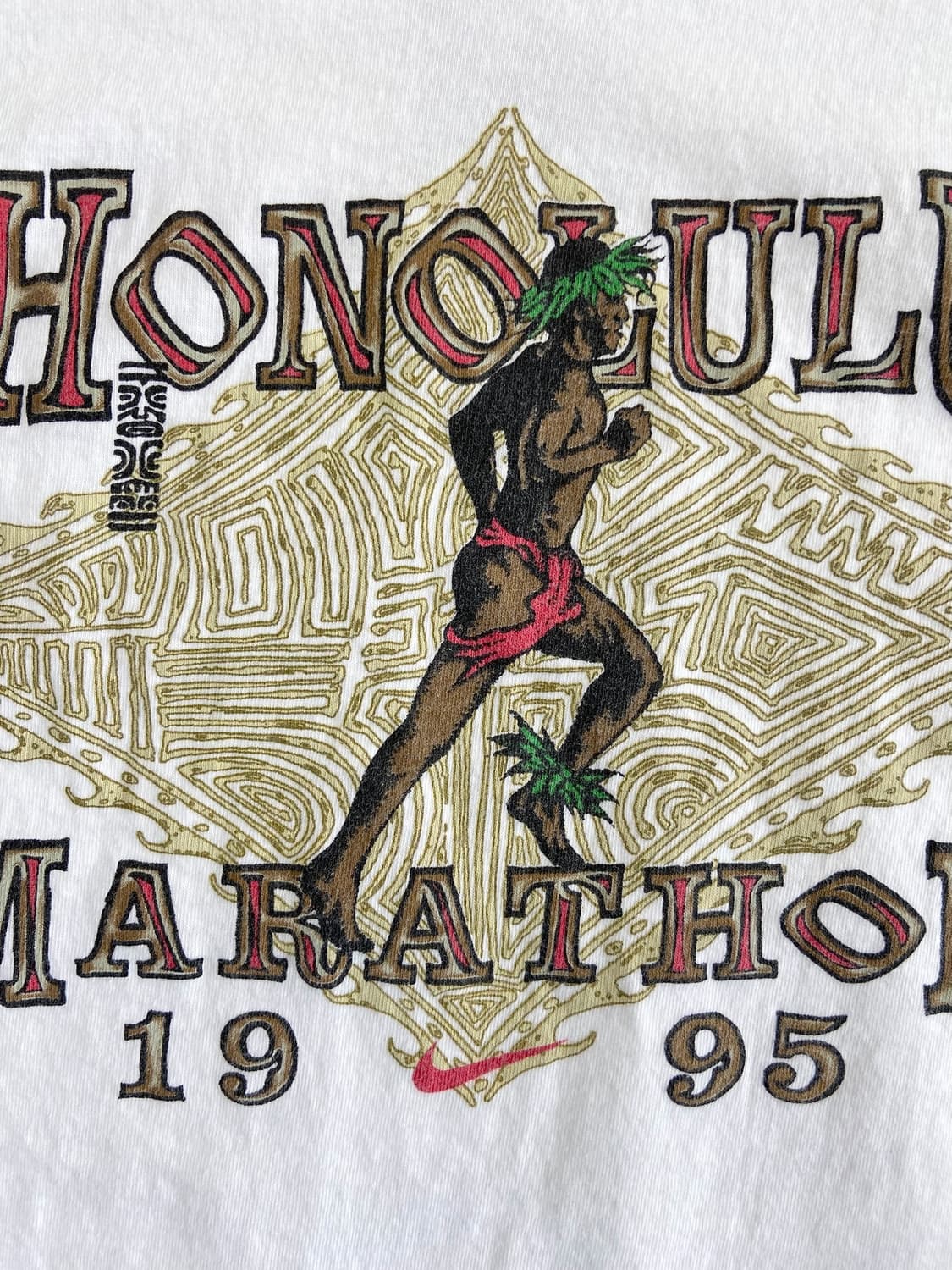 1995 나이키 호놀룰루 마라톤 반팔티셔츠 상품이미지5