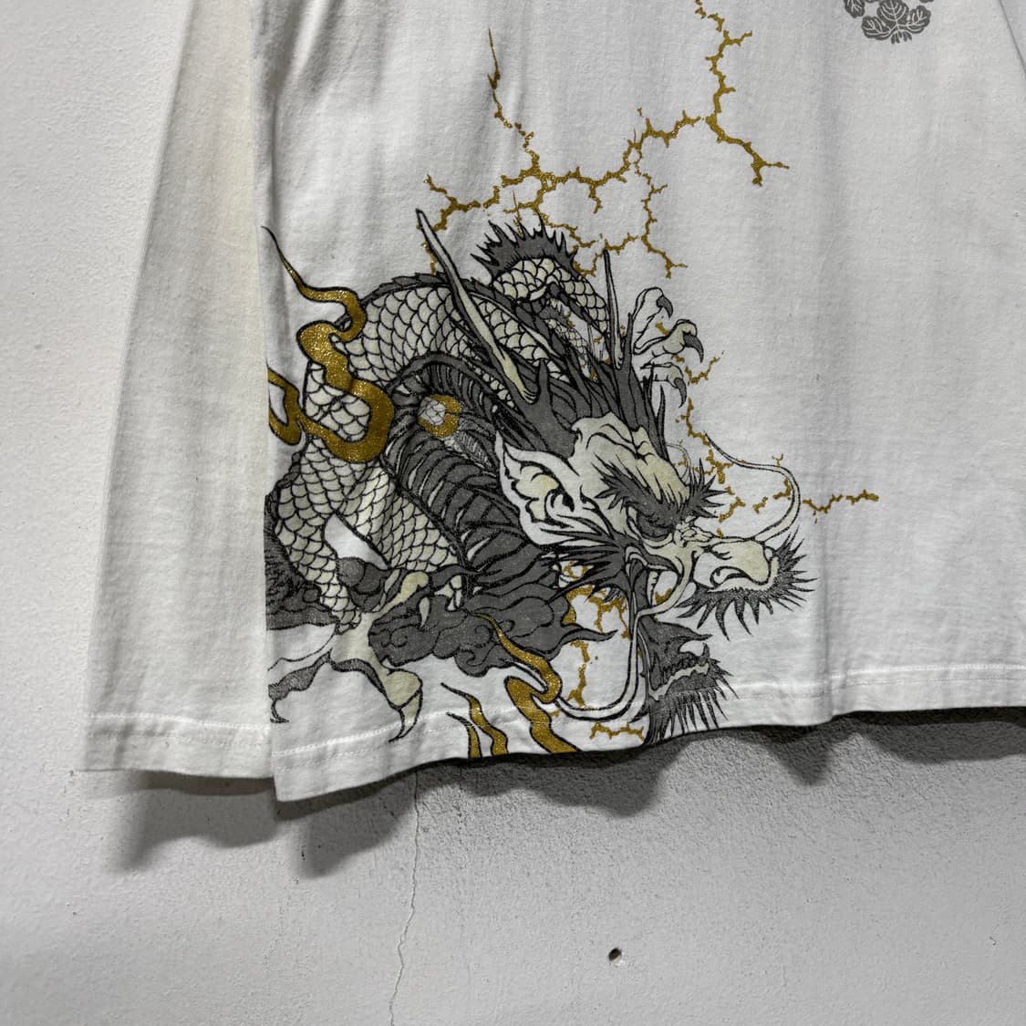 Bullet Noise 재패니즈 오리엔탈 동양 프린팅 롱 슬리브 티셔츠 상품이미지4