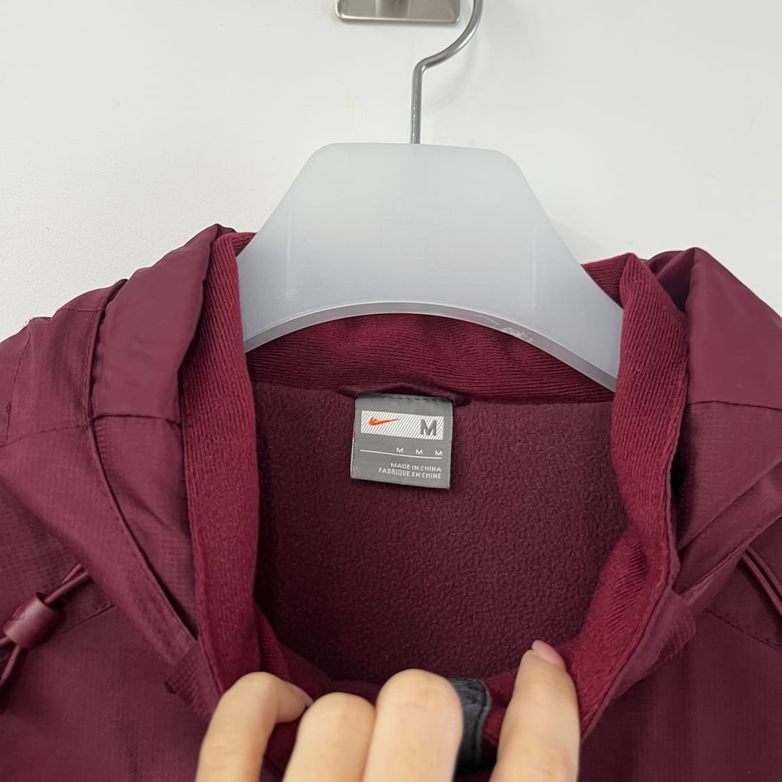 나이키 아스날 07-08 버건디 미드필드 바람막이 자켓 상품이미지9