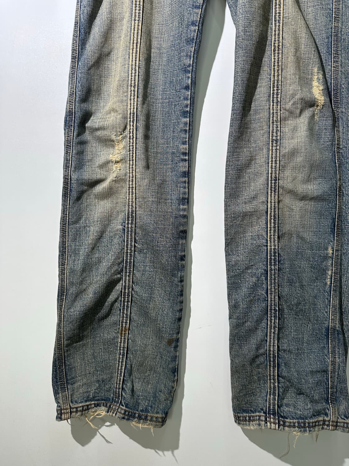 absolute joy 로우라이즈 와이드 데님 팬츠 상품이미지4