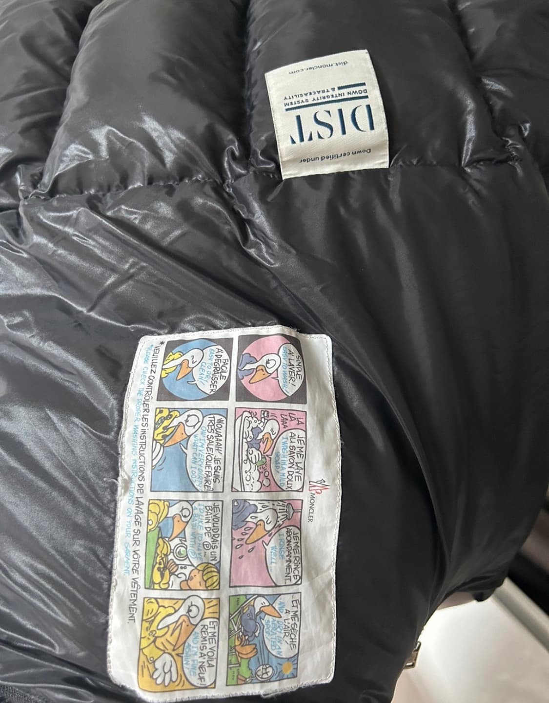 [3] 몽클레어 마야 70주년 패딩 블랙 상품이미지8