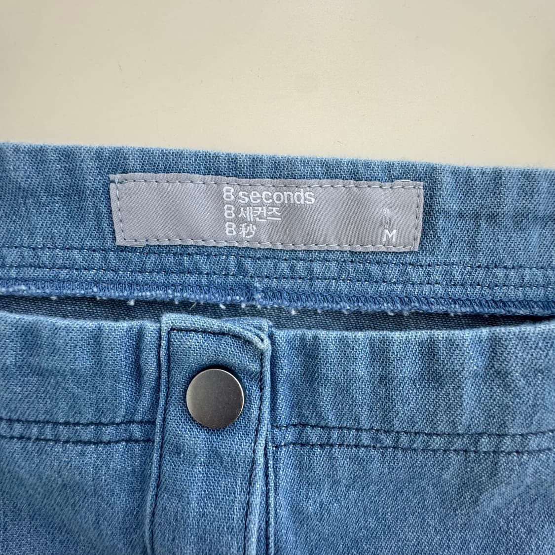 에잇세컨트 데님 원피스 M 상품이미지8
