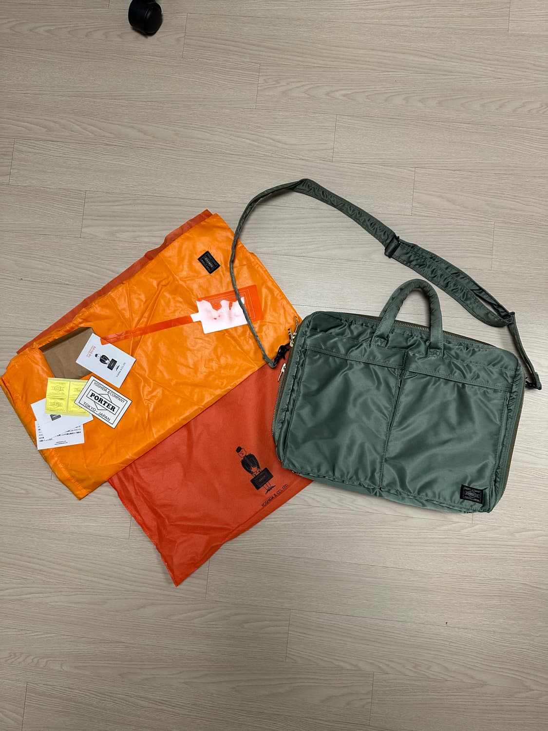 요시다 포터 탱커 2way document bag w zip 브리프케이스 상품이미지1