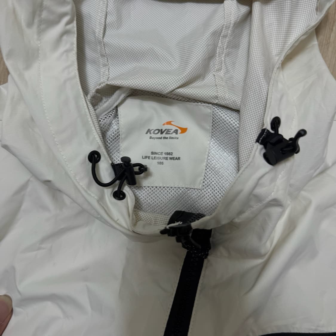 코비아 남성 후드 바람막이 자켓 XL/105  상품이미지6