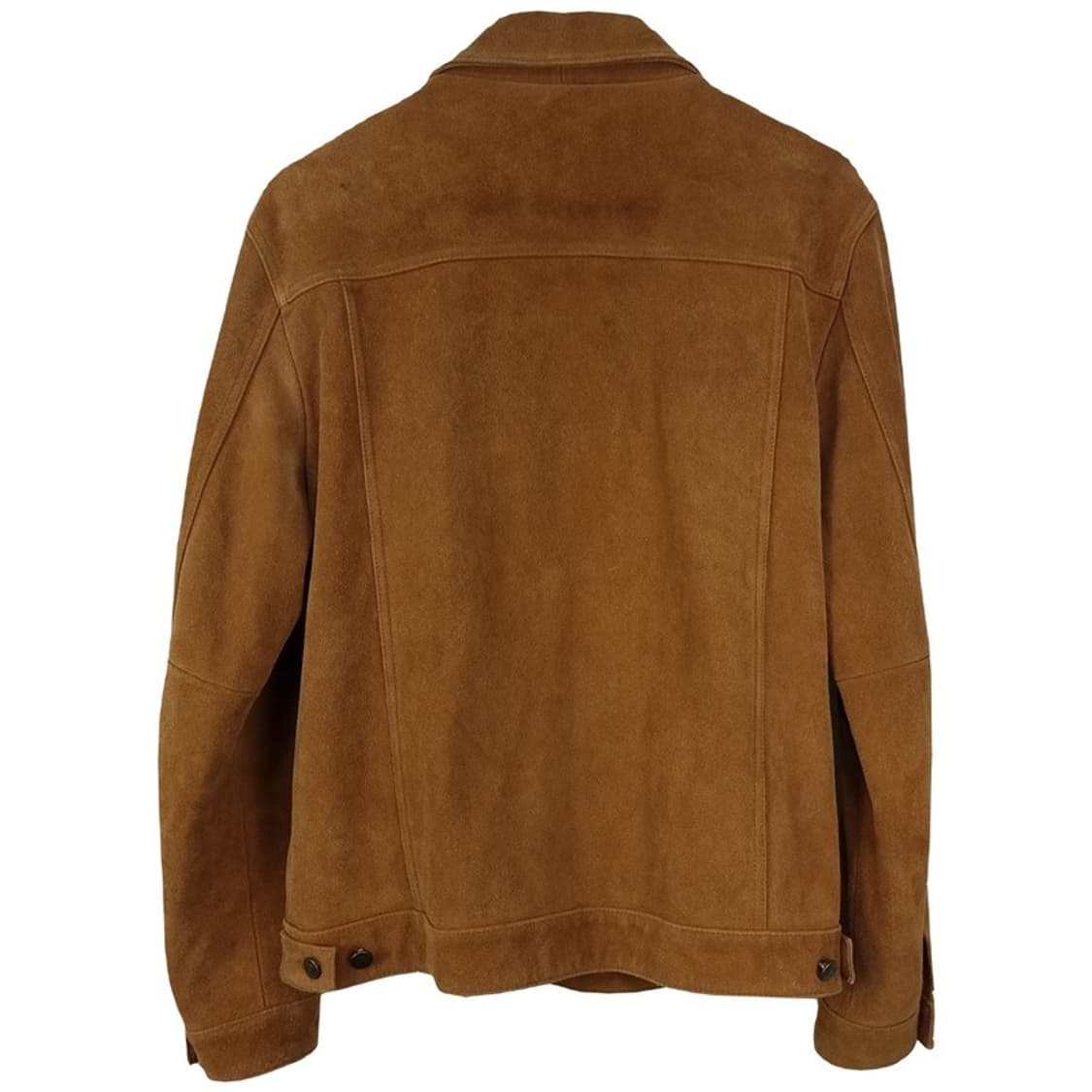 [도프제이슨] 리얼 카우 하이드 소가죽 스웨이드 트러커 자켓 M18707 상품이미지3