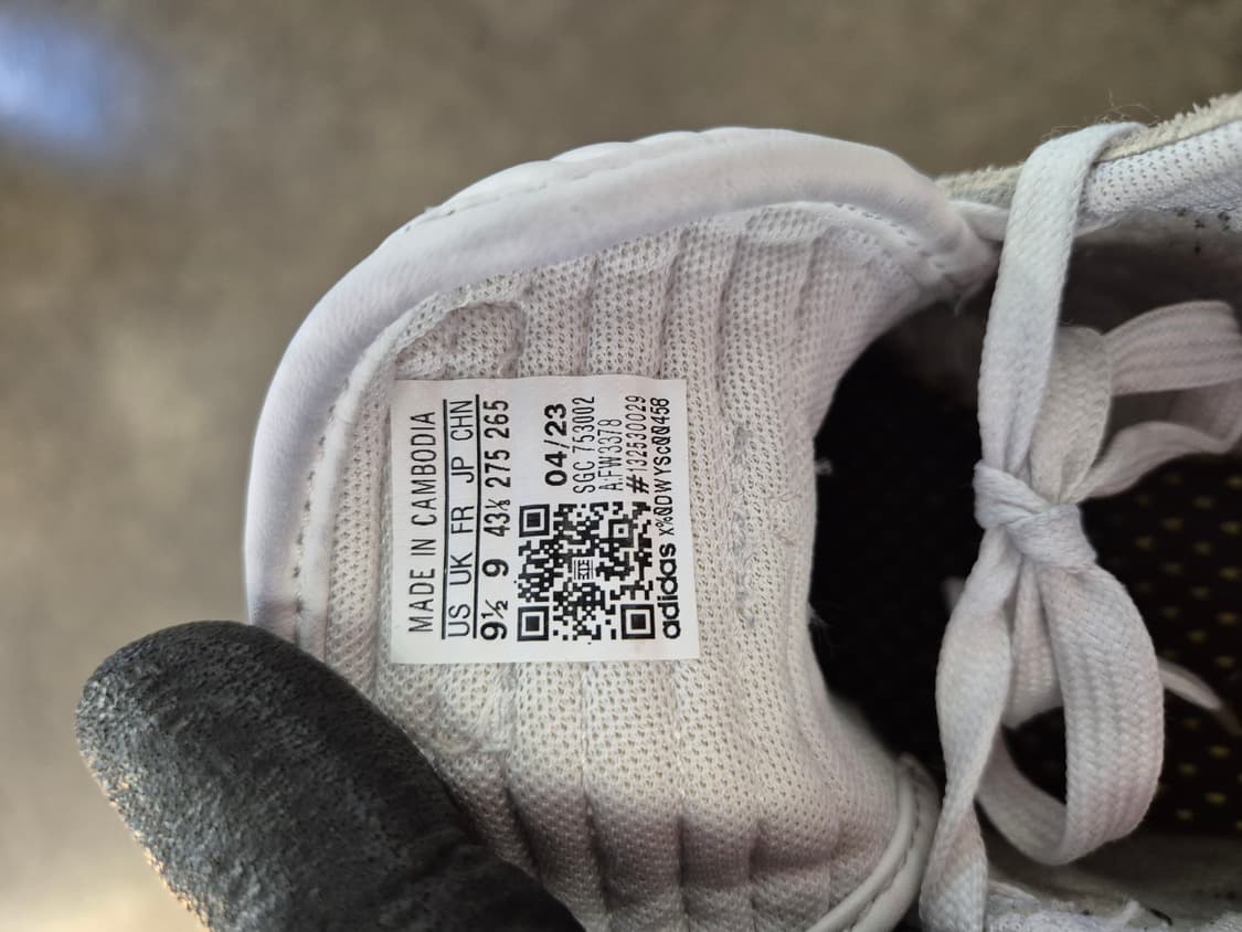 아디다스 삼바 흰색 운동화 275 상품이미지7