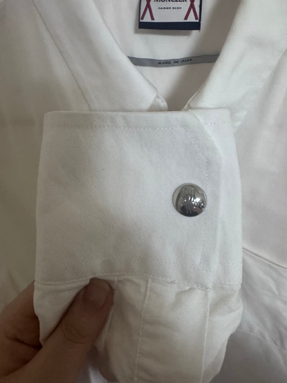 몽클레어 감마블루라인 화이트 셔츠 2 상품이미지6
