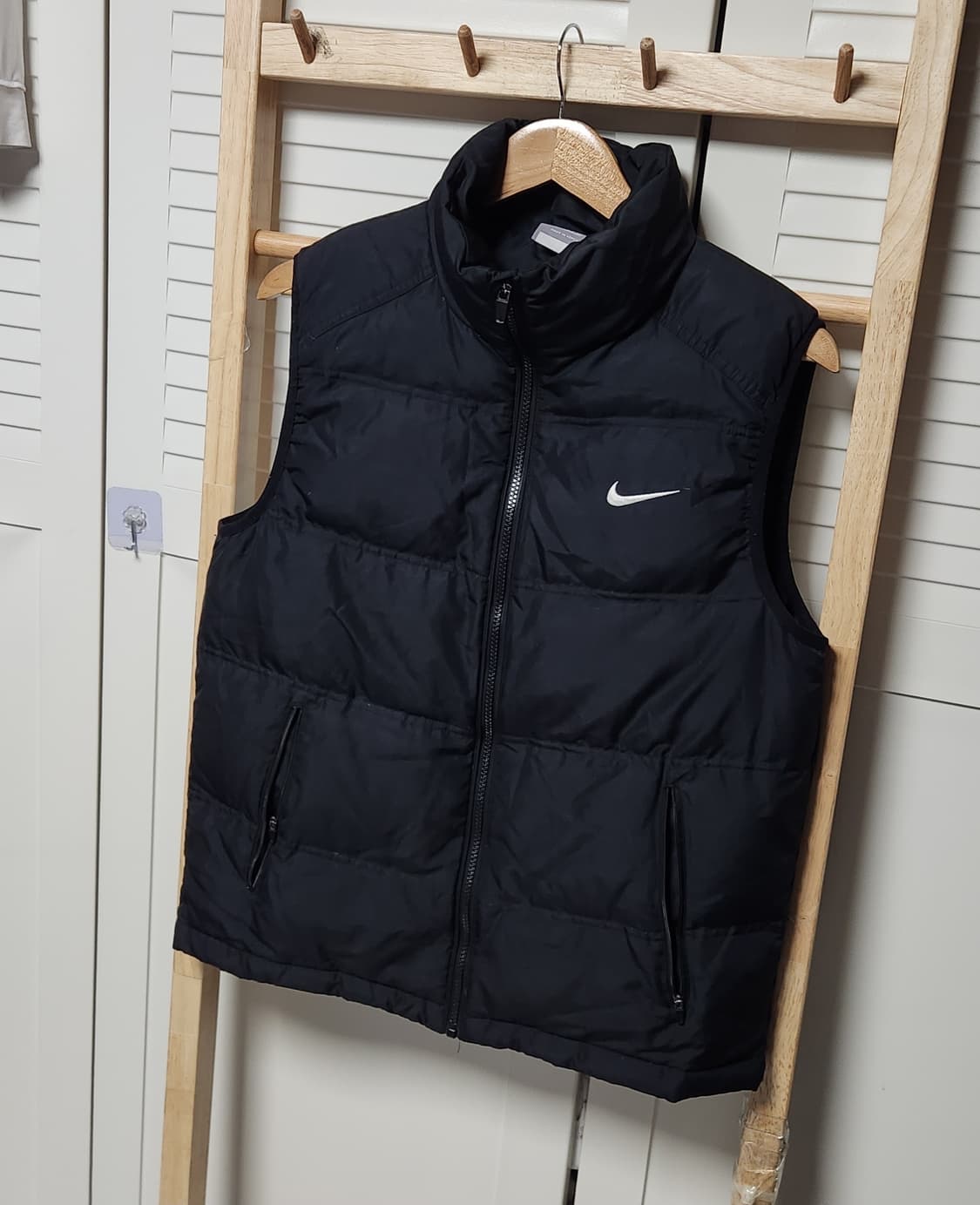 나이키 조끼 베스트 패딩 자켓 블랙 상품이미지4