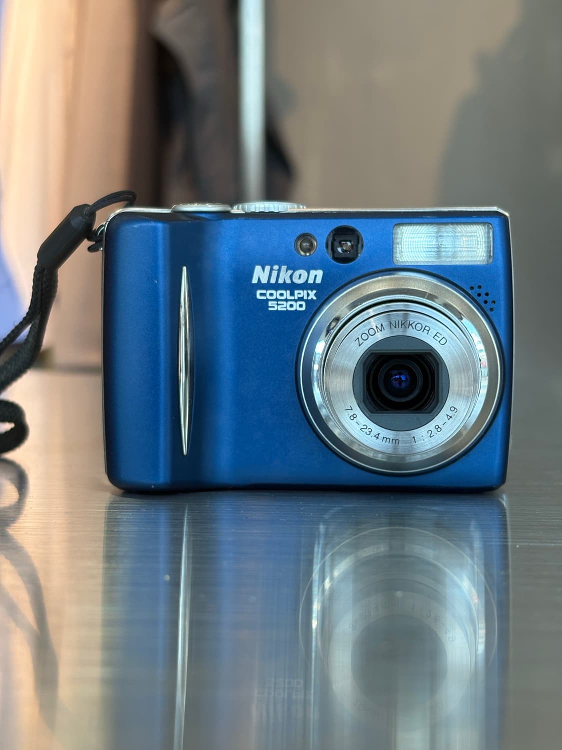 한글지원/날짜표시)니콘 쿨픽스 5200 블루 빈티지디카 상품이미지1