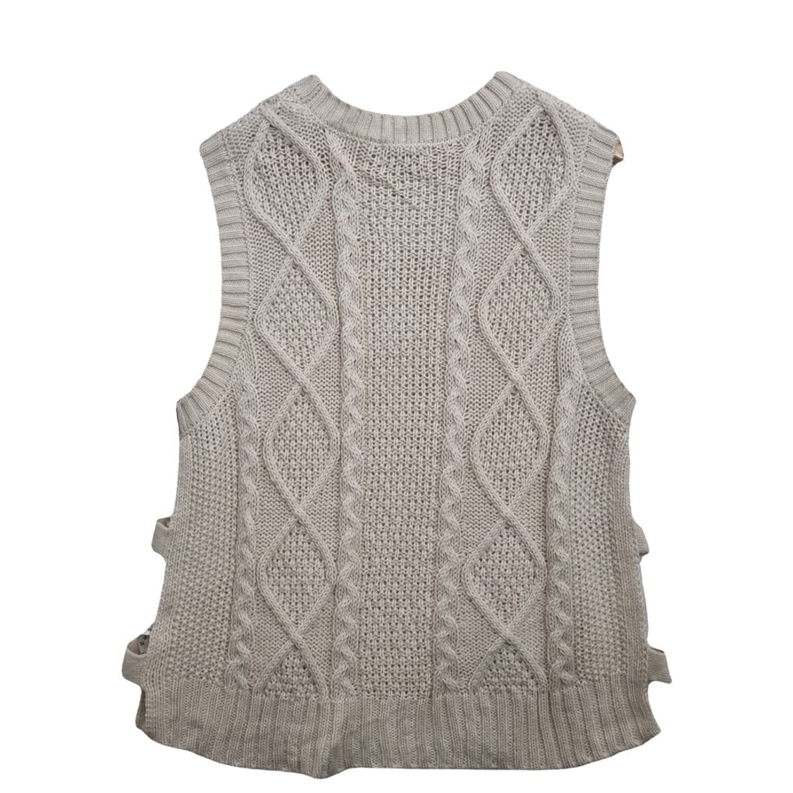 사만사모스 크림 니트 조끼  상품이미지2