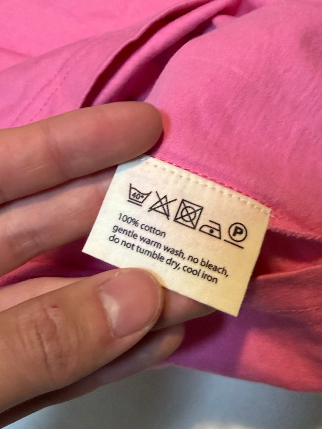 카세트 플레야 시그니쳐 프린팅 반팔 티셔츠 핑크 상품이미지3