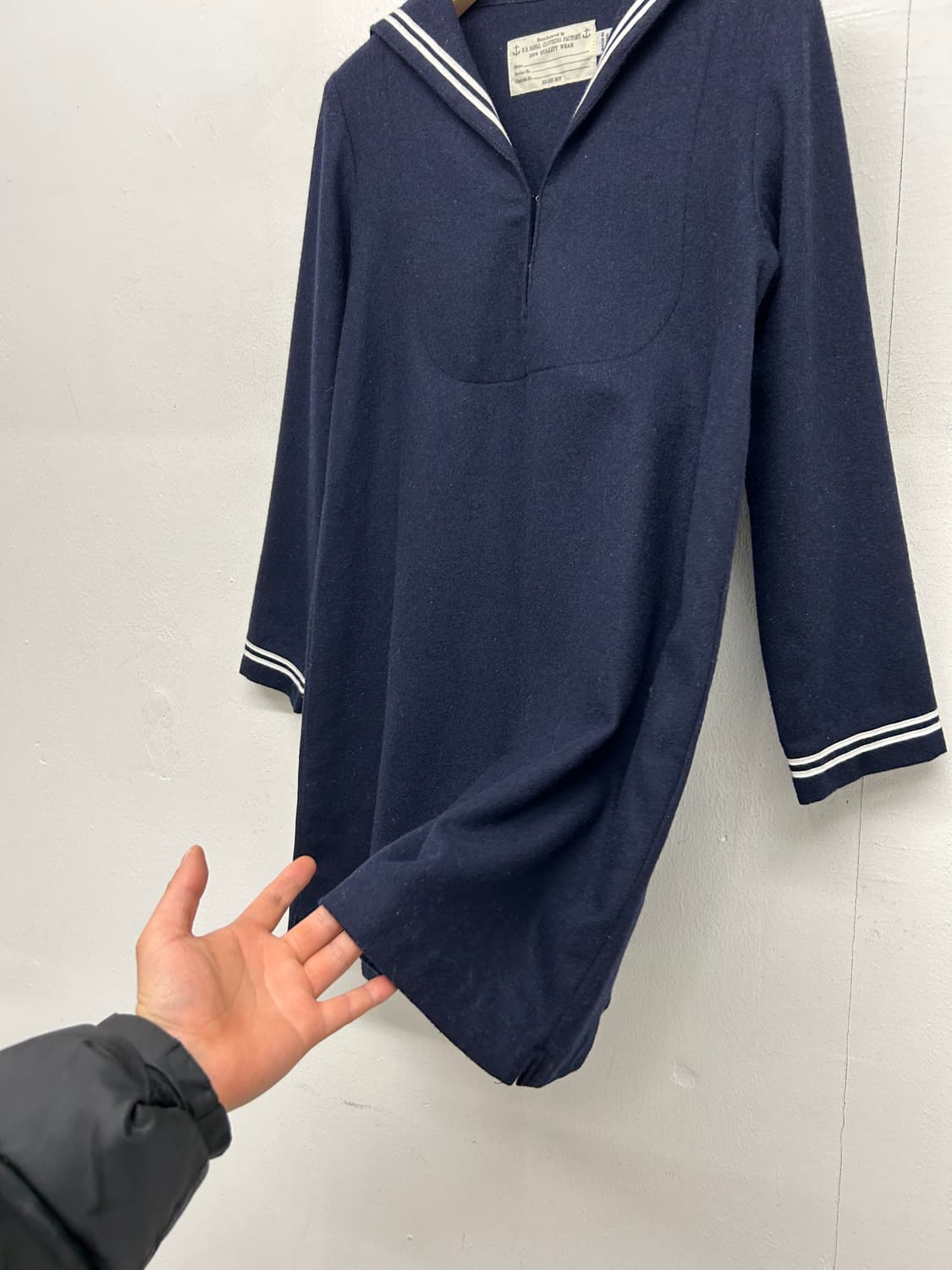 빔즈보이 세일러 울 원피스 상품이미지4