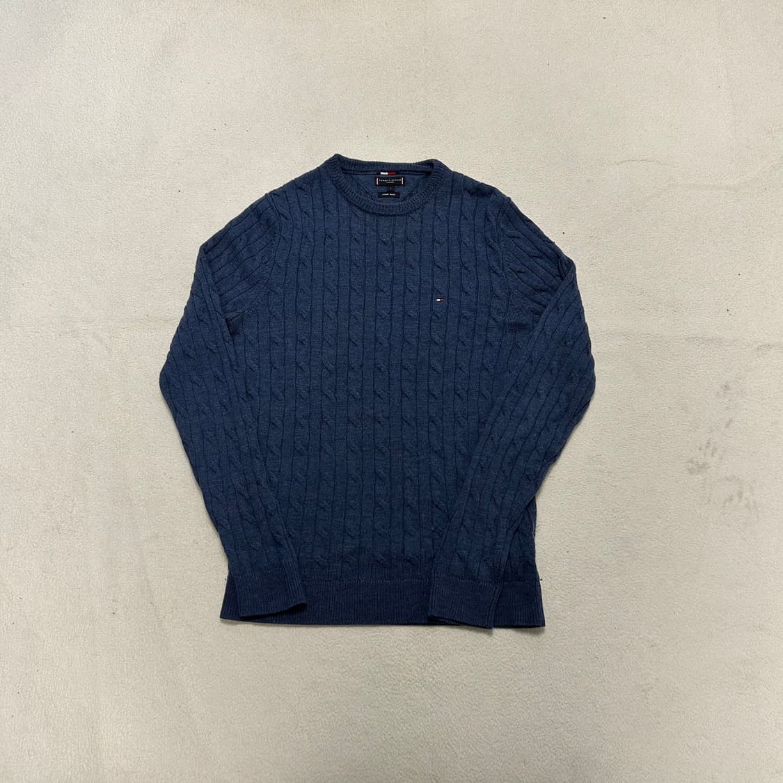 Tommy Hilfiger Navy Cable Knit 상품이미지4
