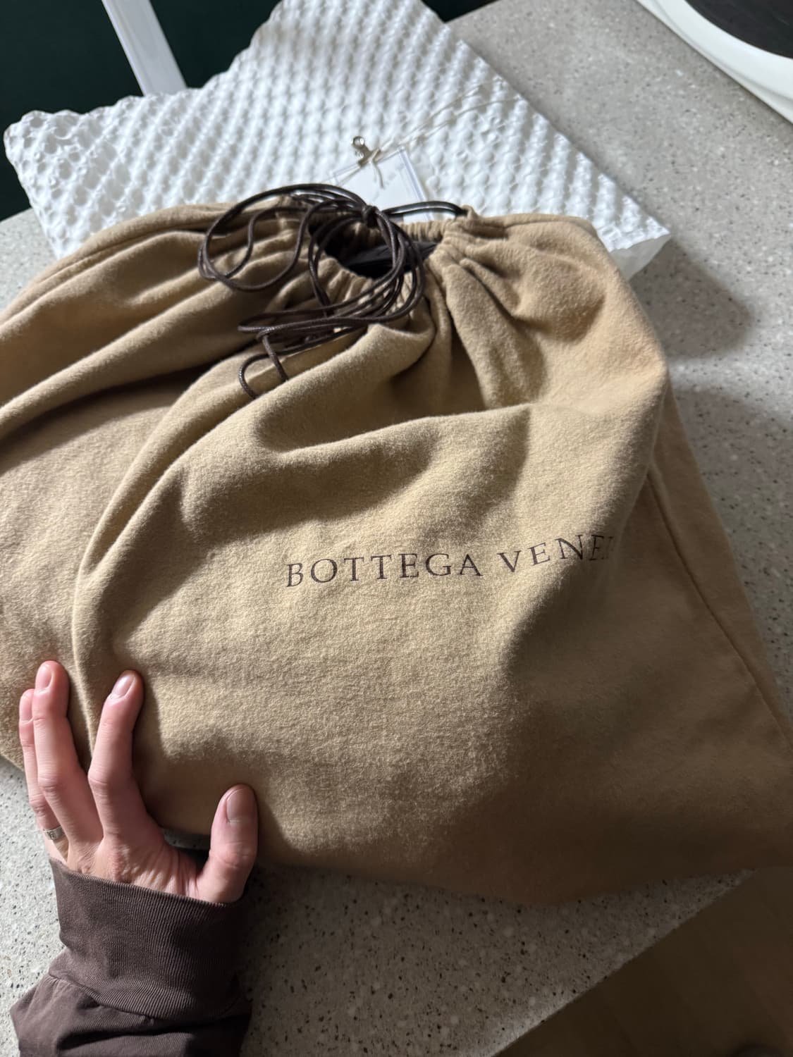 보테가 베네타 호보백 초콜릿 상품이미지5