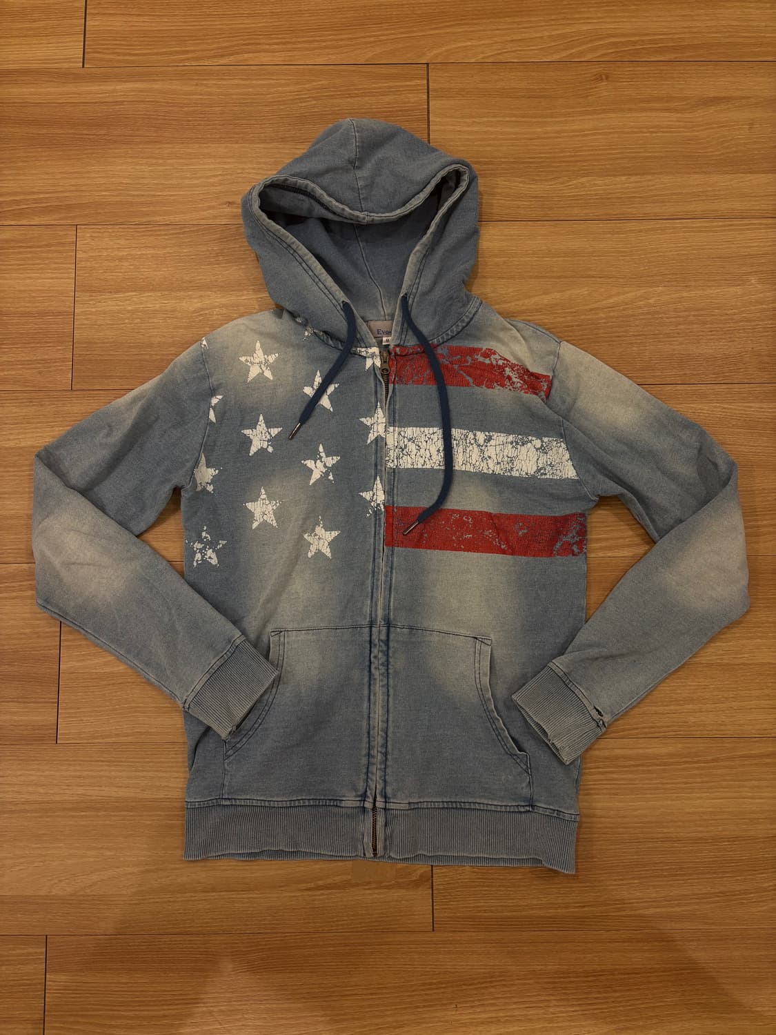 빈티지 성조기 후드집업 상품이미지3