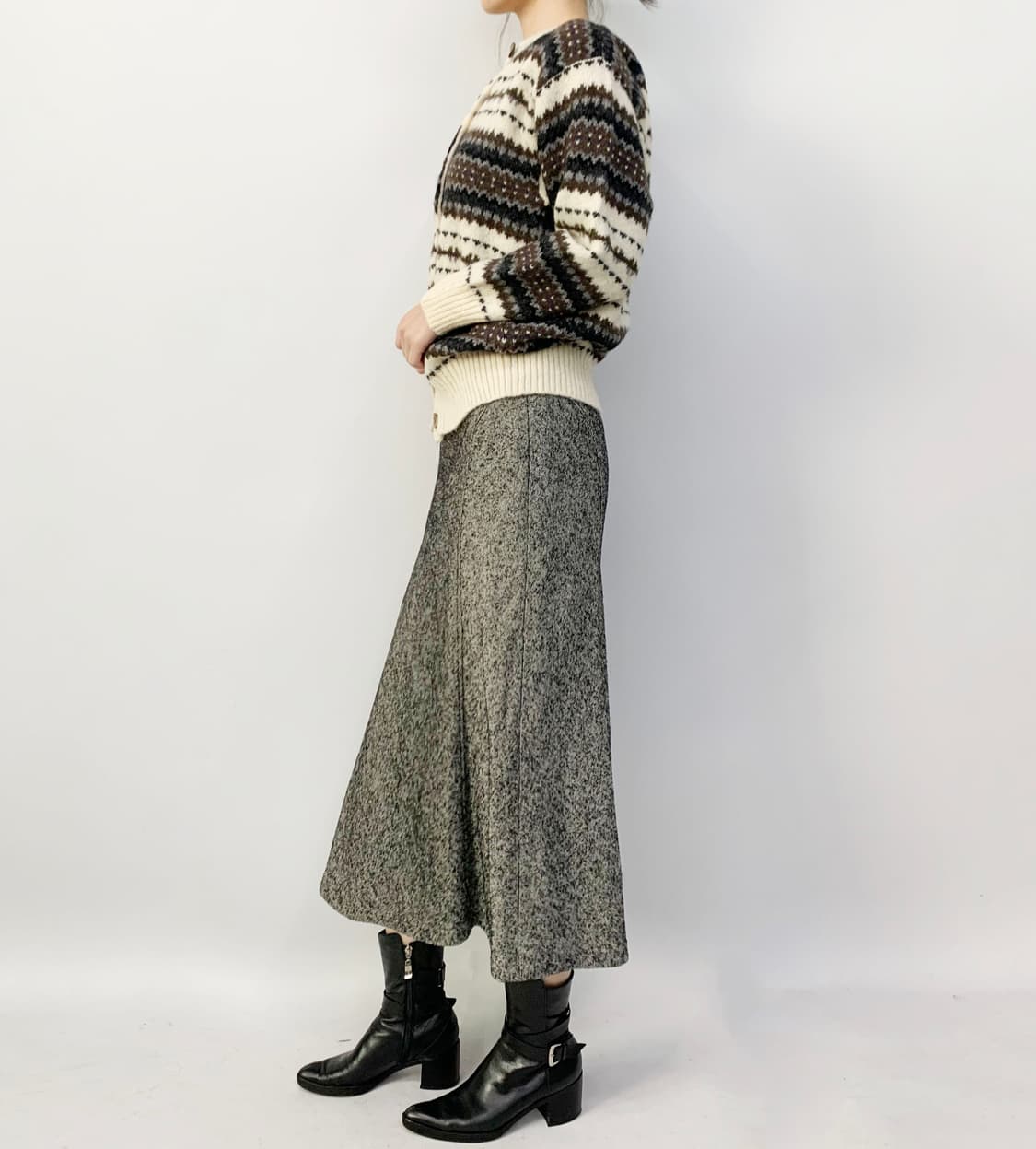  MAILLAR made in ireland 니트 가디건 상품이미지2