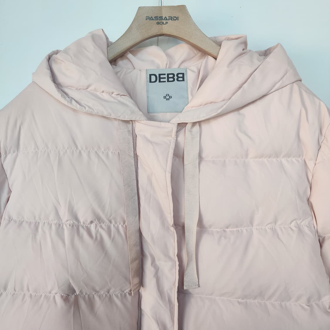 DEBB 핑크 후드 패딩 점퍼 상품이미지3