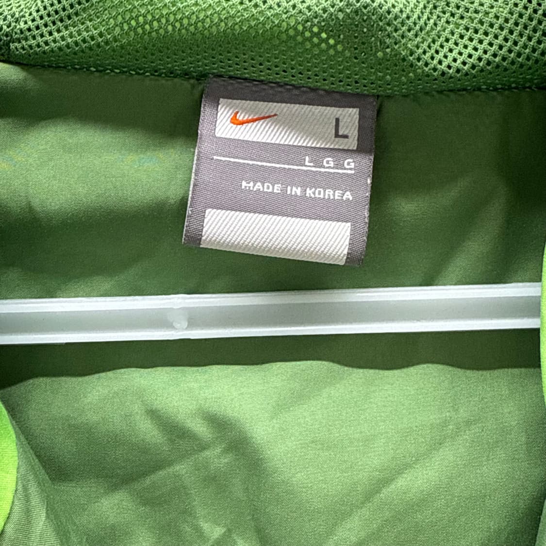 [L] 나이키 그린 바람막이 상품이미지5
