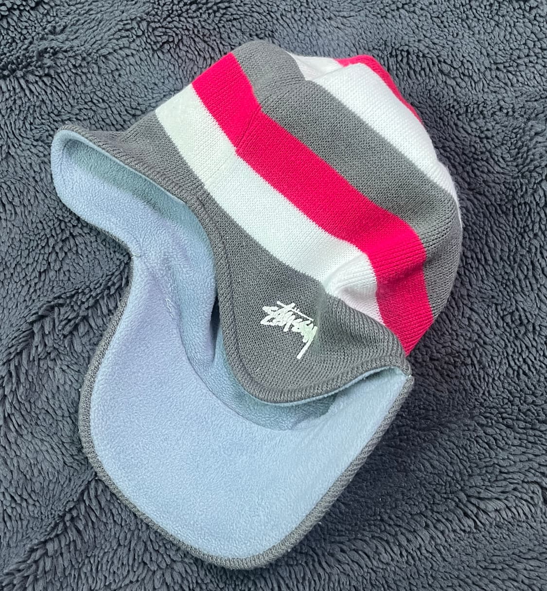 OS) Stussy Knit Ear Cap 상품이미지1