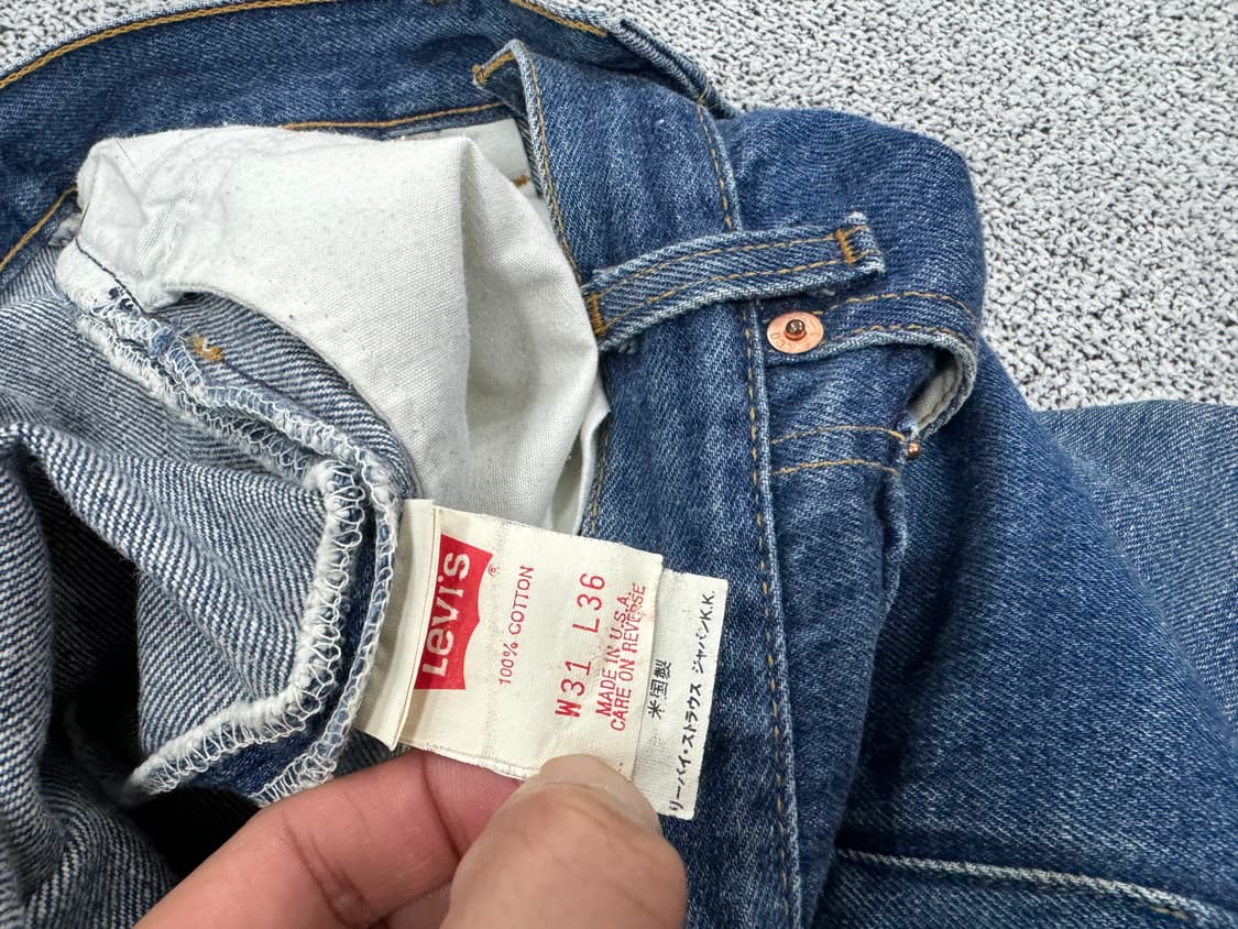 리바이스 90s USA 501 데님 상품이미지6