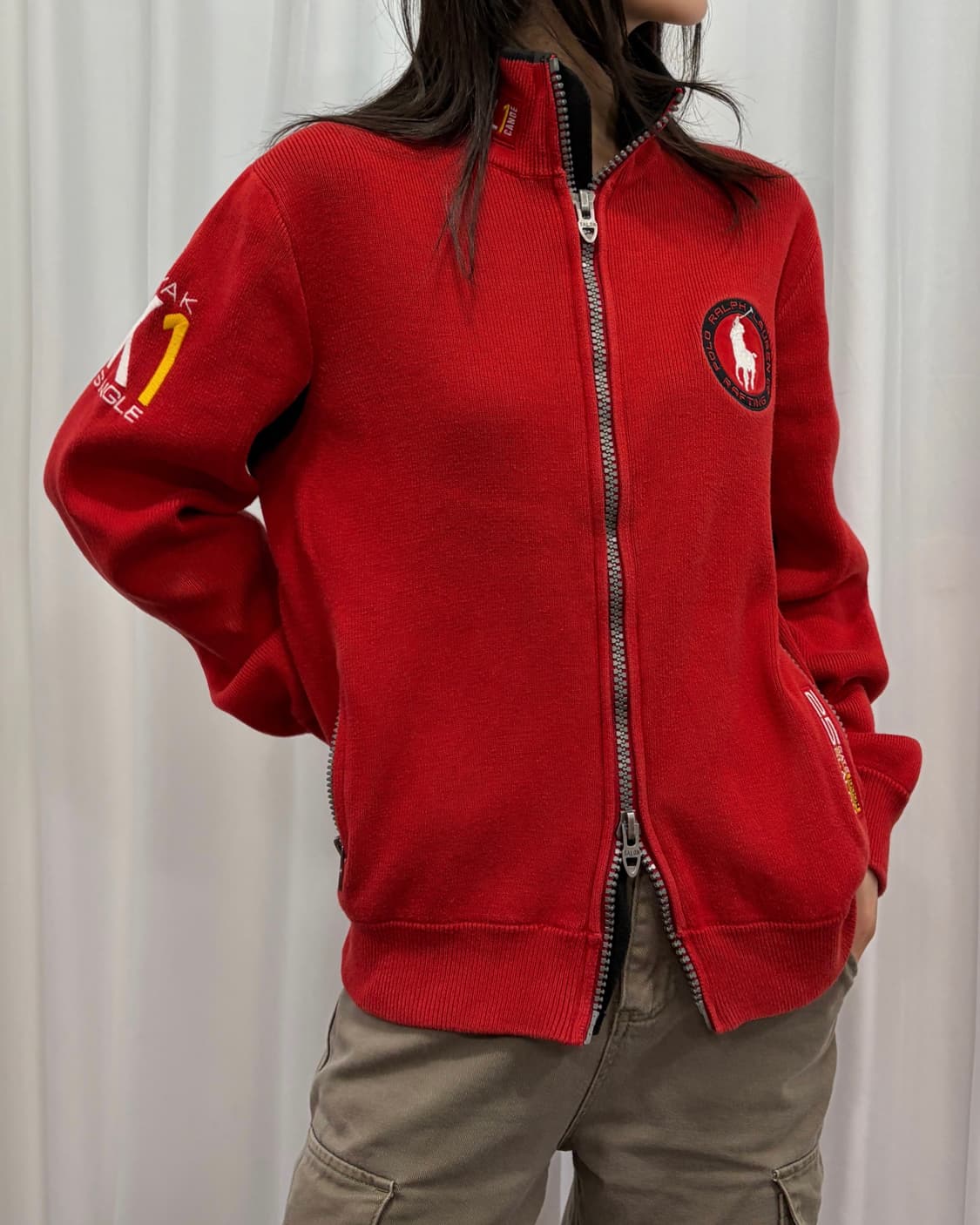 [M]폴로 랄프로렌 빅포니 치프키프 니트 집업 상품이미지1