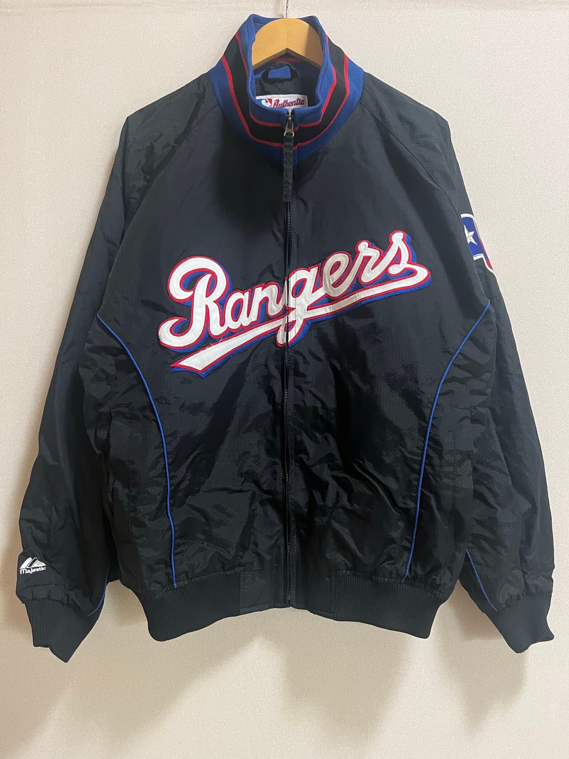 마제스틱 빈티지 텍사스 레인저스 자켓 상품이미지1