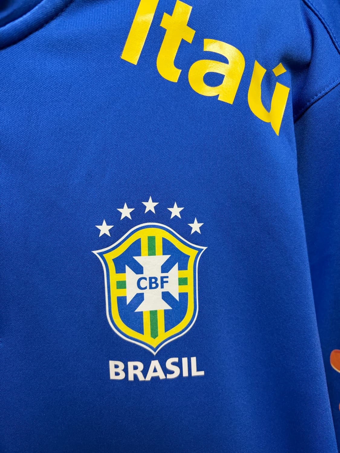 [a급/L] 나이키 16-17 브라질 국대 풀스폰서 드릴탑 (나코탭 정품 상품이미지3