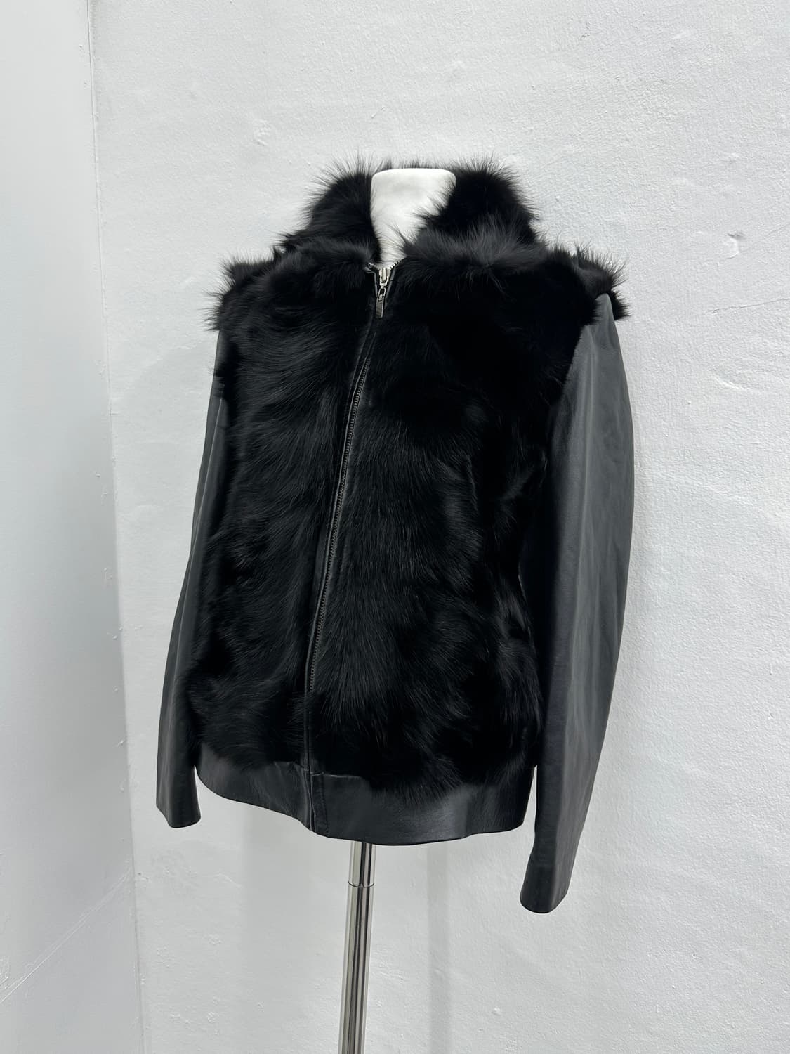 Real fur lams leather jacket 상품이미지8