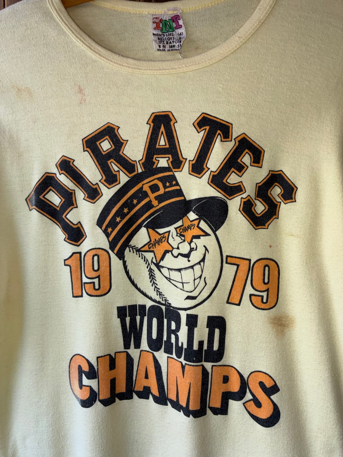 80s Pittsburgh 1979 World Champs Tee 상품이미지2