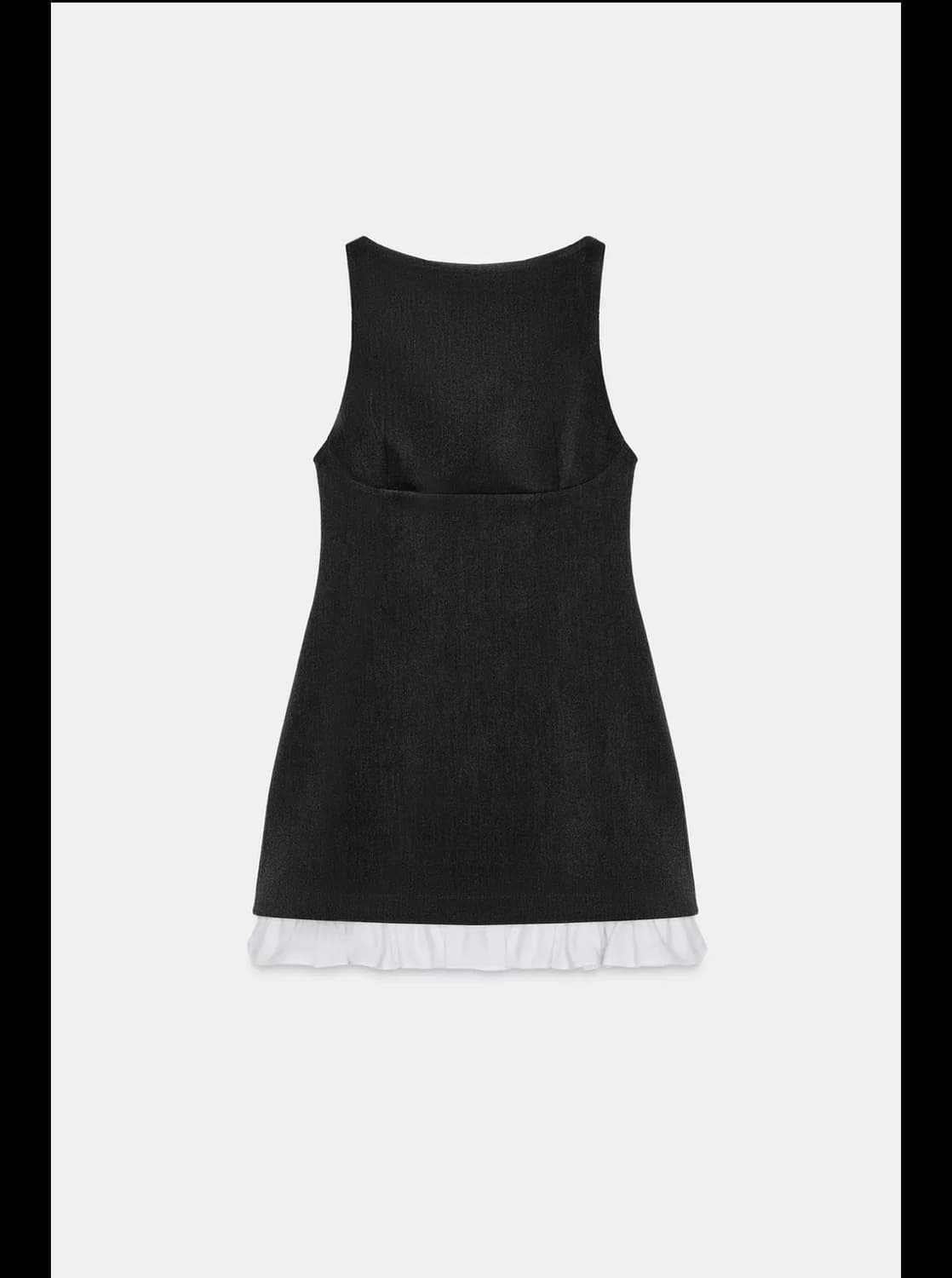 자라 프릴 미니원피스L 상품이미지1