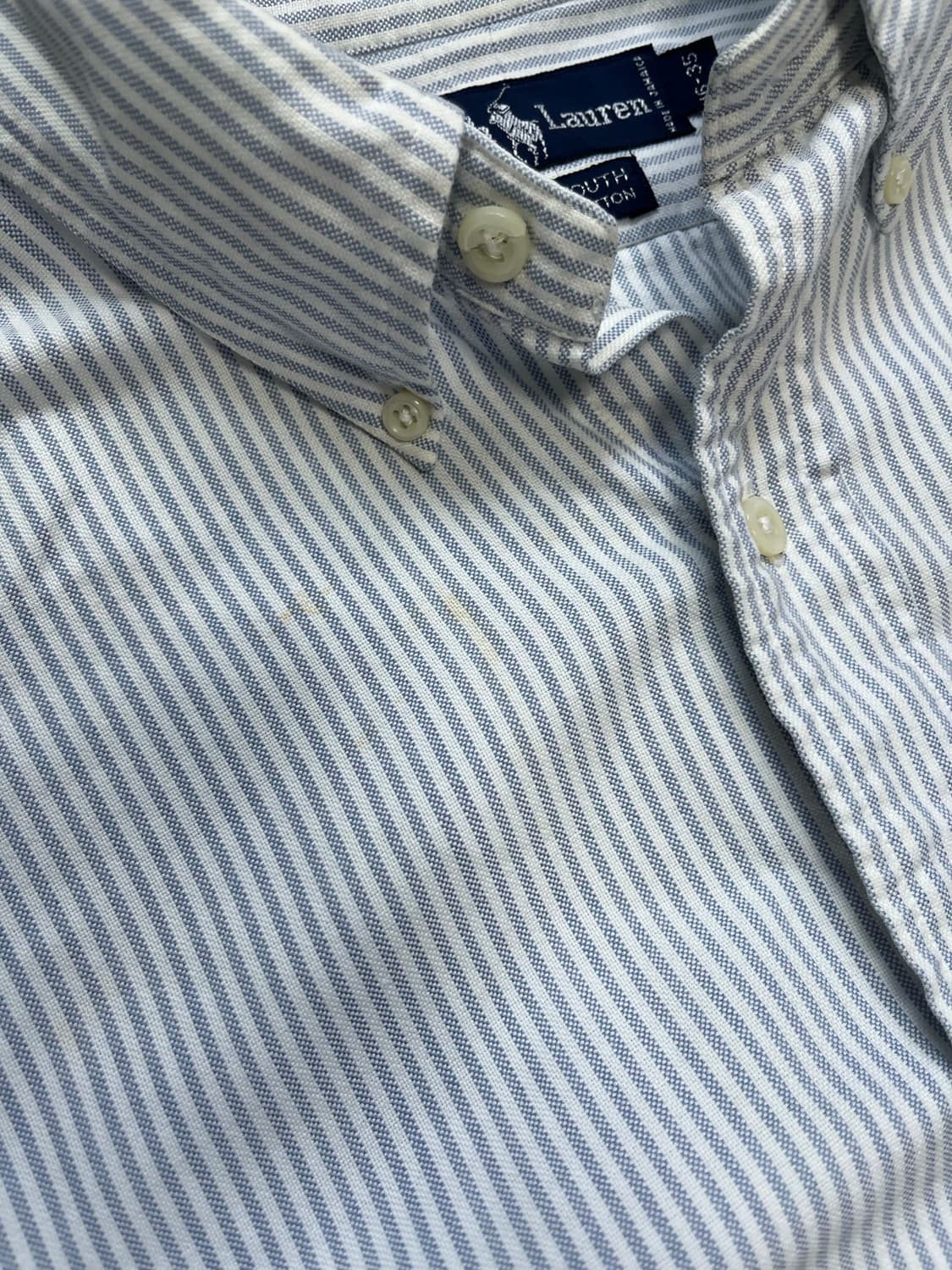 108) 폴로 블루 스트라이프 셔츠 상품이미지5