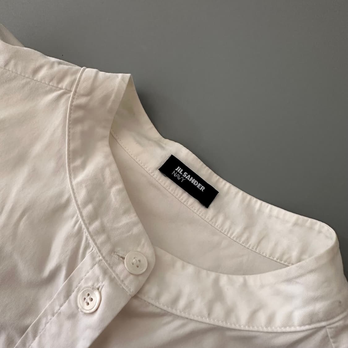 질샌더 jil sander navy 디테일 셔츠 상품이미지6