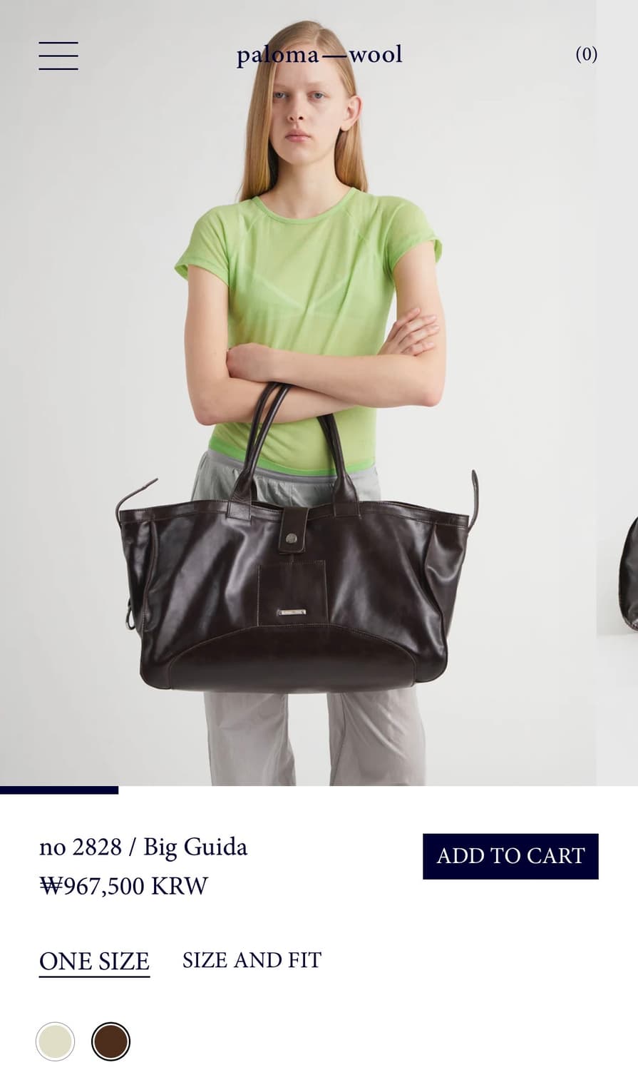 Paloma Wool 팔로마울 Big 구이다백 상품이미지6