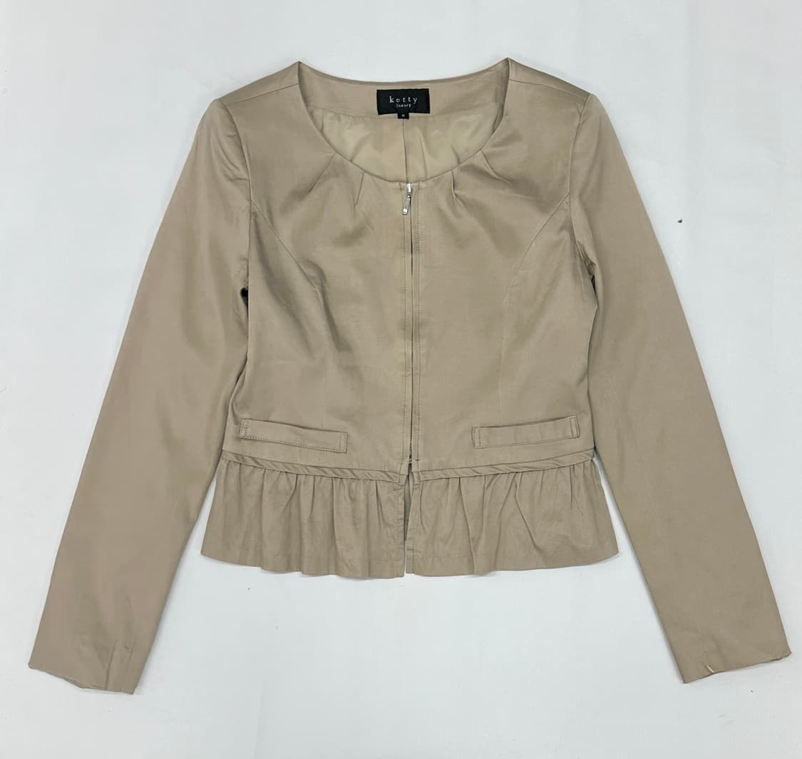 🤎ketty 라떼갸루 프릴 자켓🤎 아우터 일본 빈티지 러블리 베이지 상품이미지2