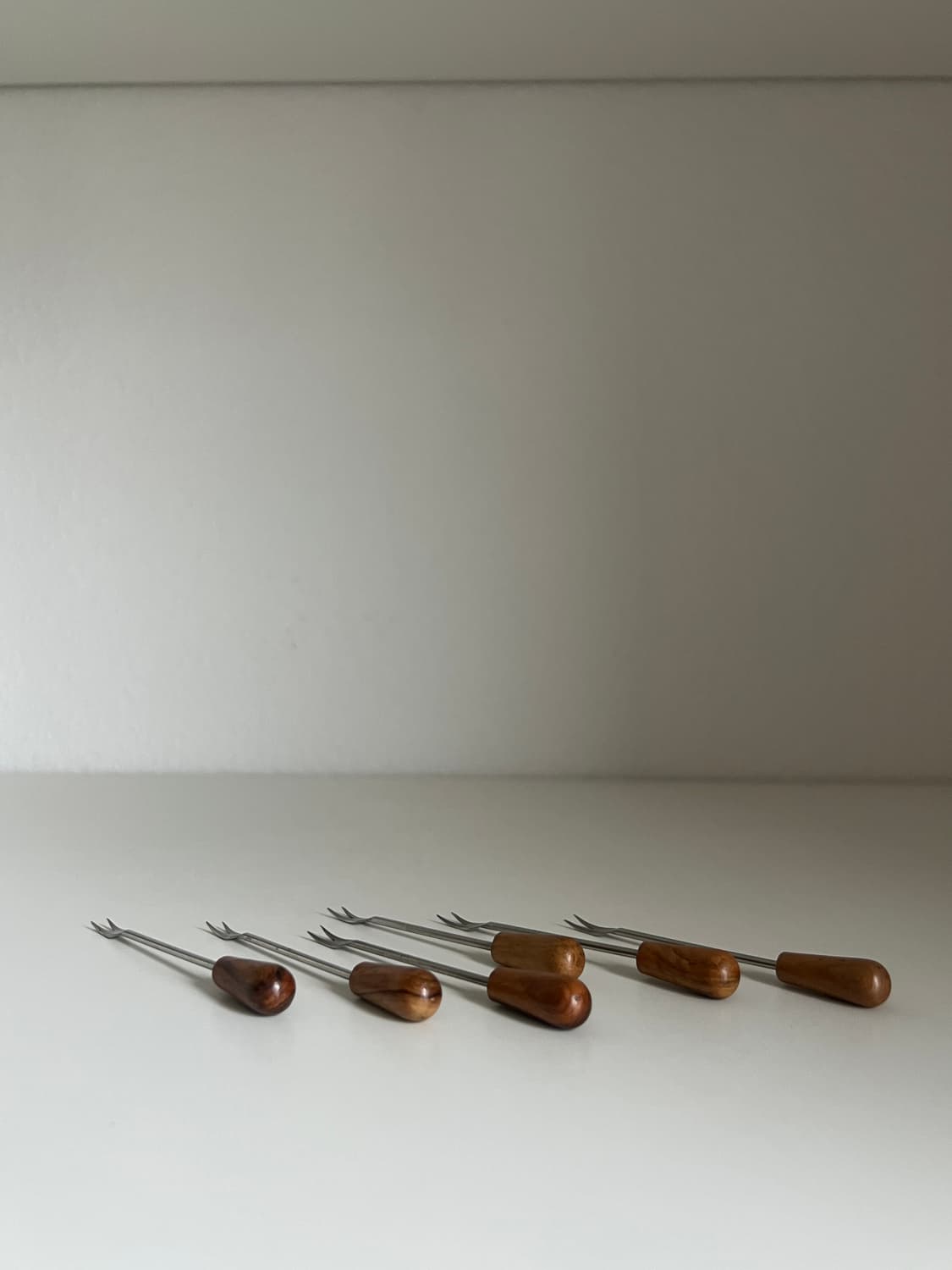 빈티지 우든 포크세트 6pcs 상품이미지2