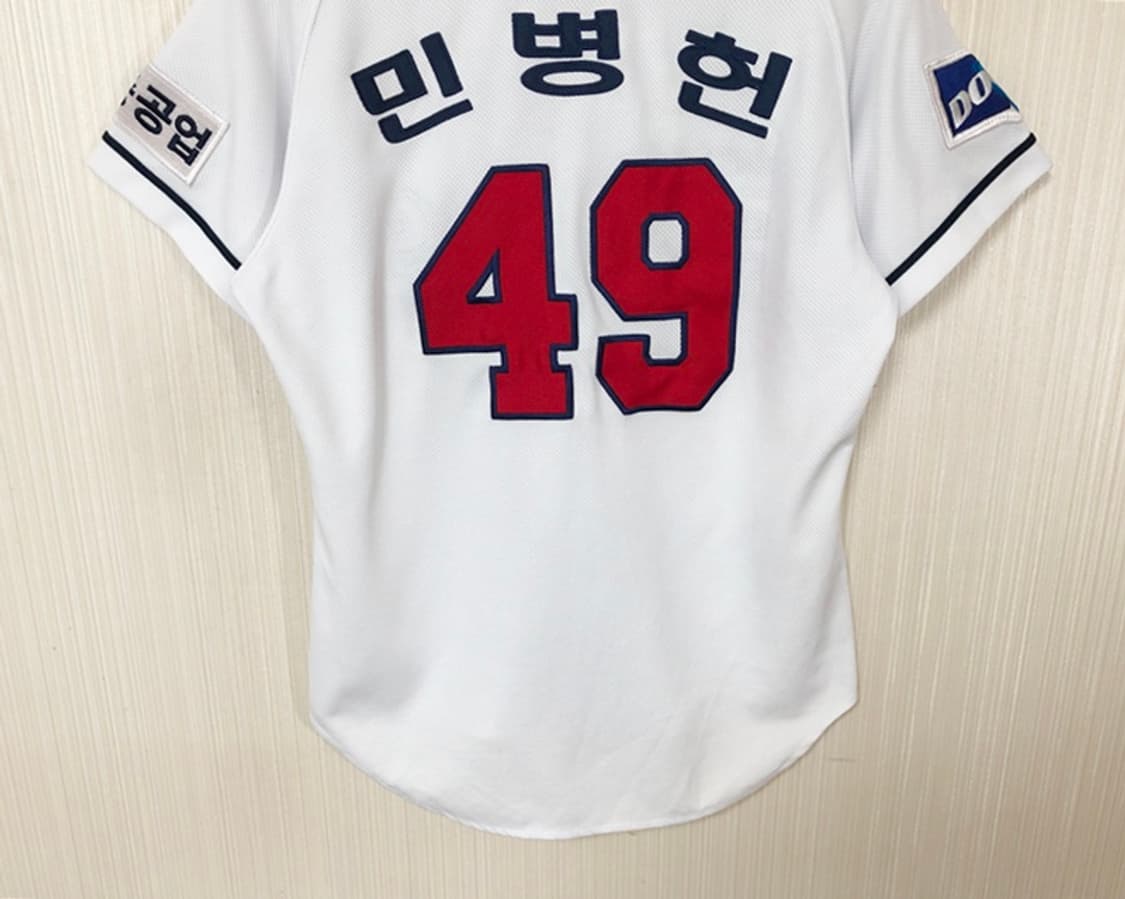 (2) KBO 위팬 두산베어스 홈유니폼/져지 85 #49 민병헌 상품이미지9