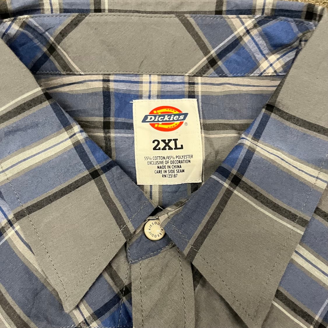 Dickies 웨스턴 체크 셔츠 (105-110) 상품이미지5