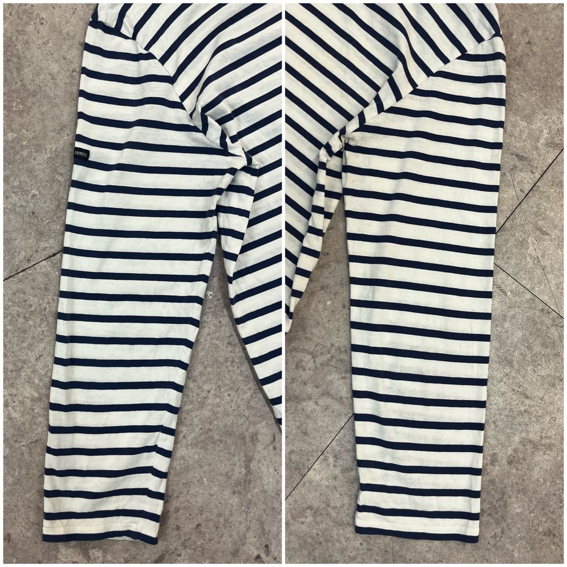 세인트제임스 스트라이프 긴팔티 화이트 #csz3270  상품이미지10