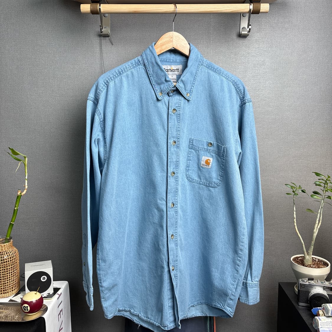 칼하트 데님셔츠 상품이미지2