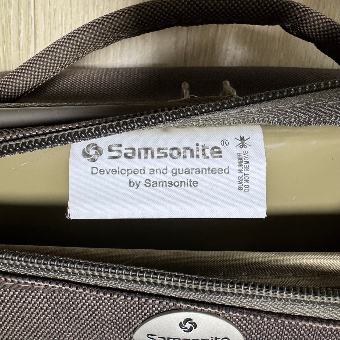 샘소나이트 브라운 출장용 가방 상품이미지7