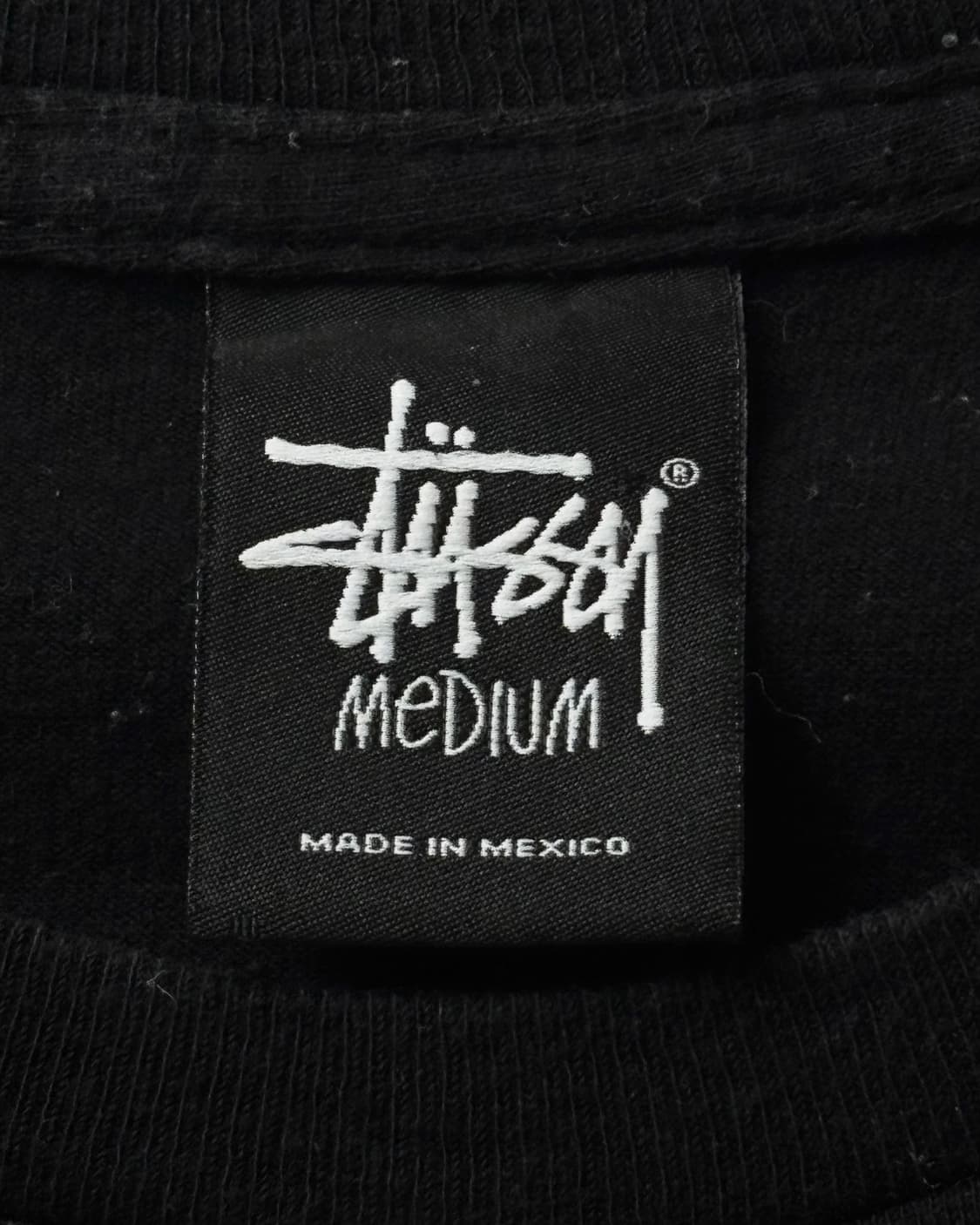 Stussy 스투시 블랙 월드투어 티셔츠 상품이미지7