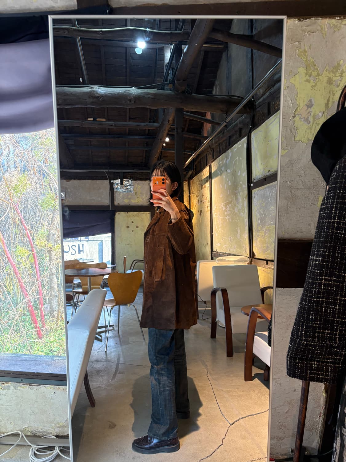 COACH 리얼 스웨이드 자켓 made in usa 상품이미지4