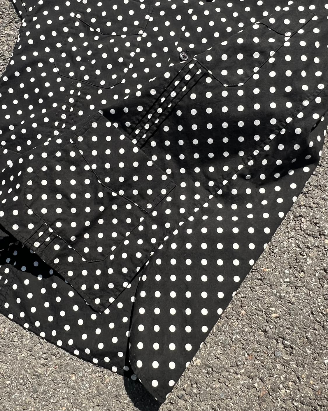 Yohji Yamamoto S’yte Dot Cuban Shirt 상품이미지5
