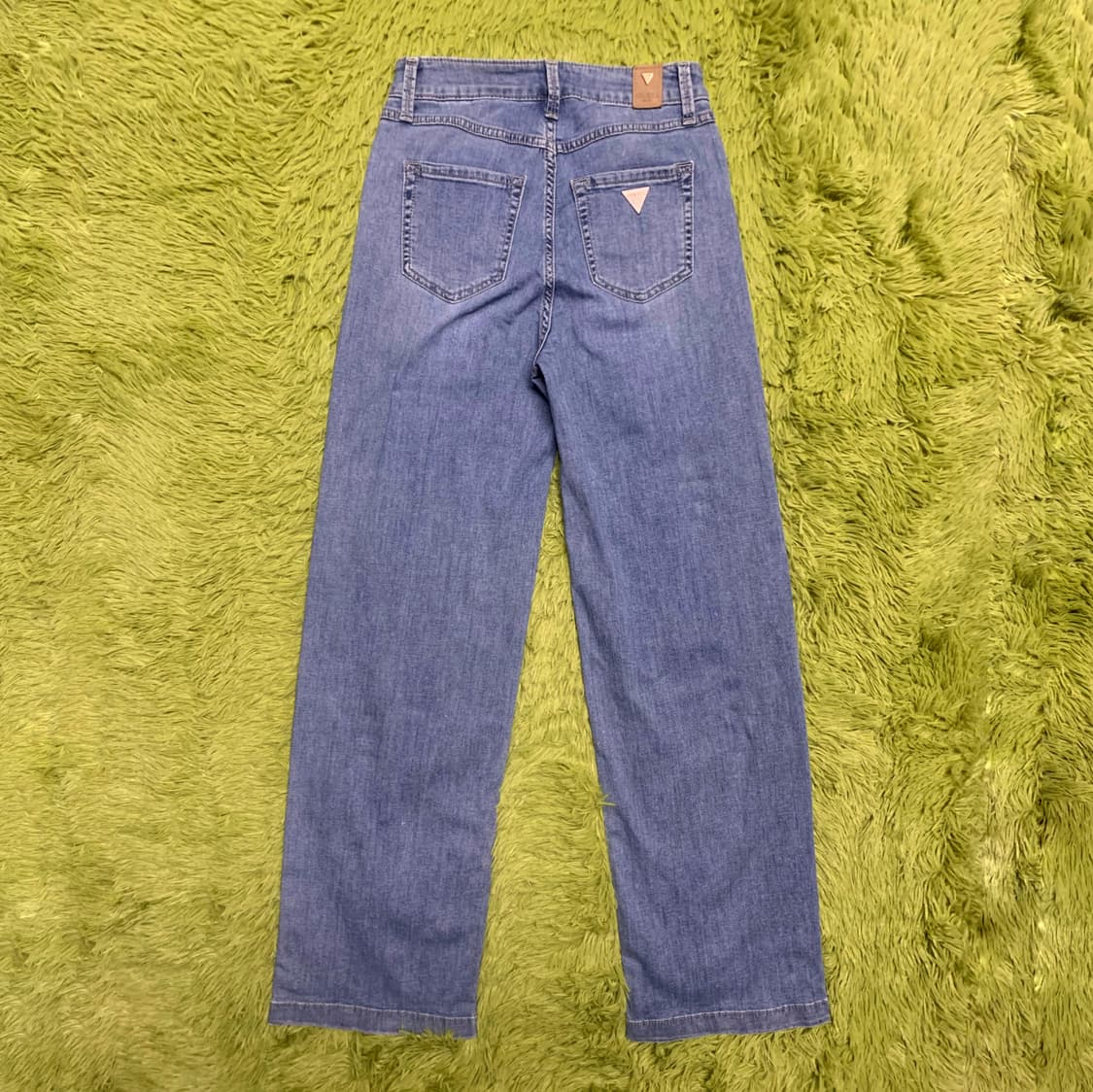 [26] 게스 골드플레이트 와이드핏 데님팬츠 상품이미지2