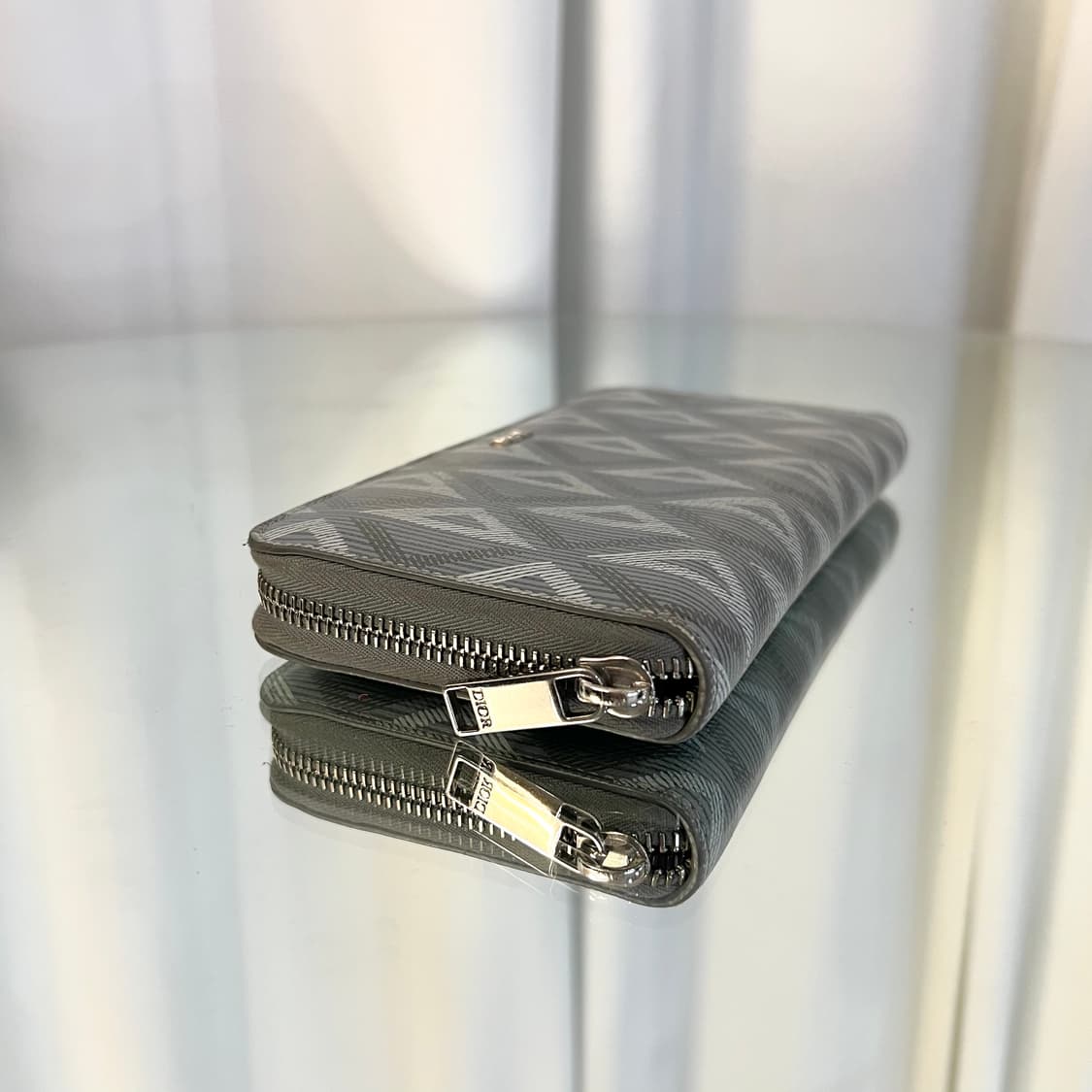 디올 다이아 지퍼돌이 장지갑 상품이미지5