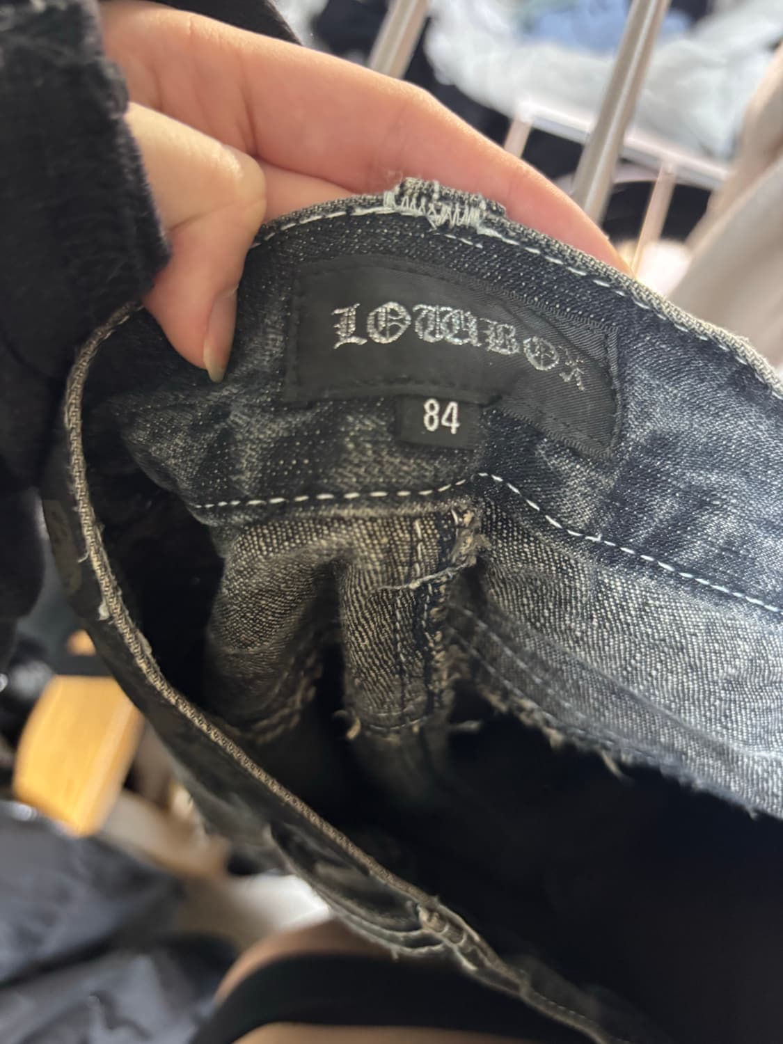 LOWBOX 데님 팬츠 상품이미지4