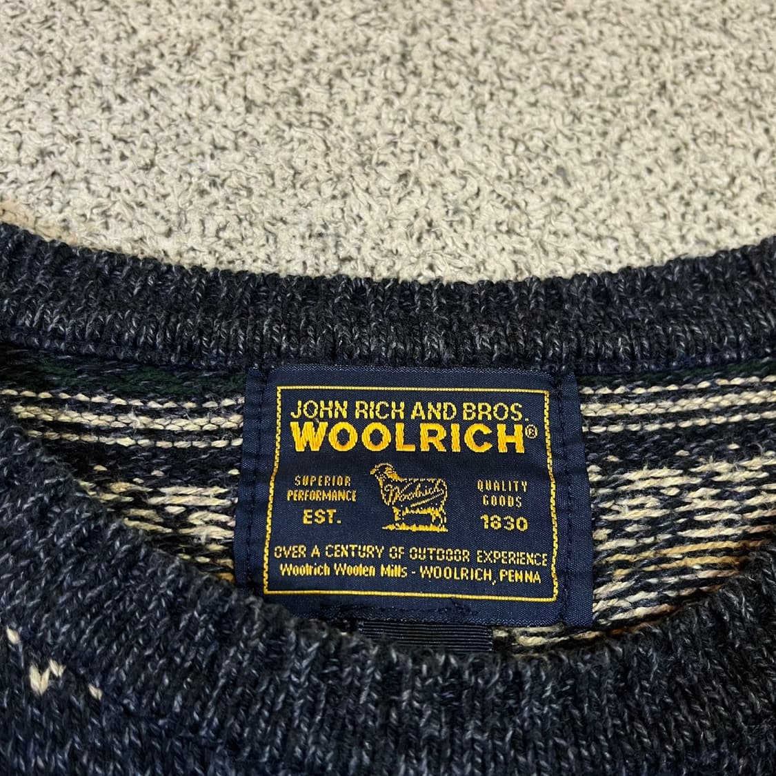 울리치 페어아일 니트 상품이미지3