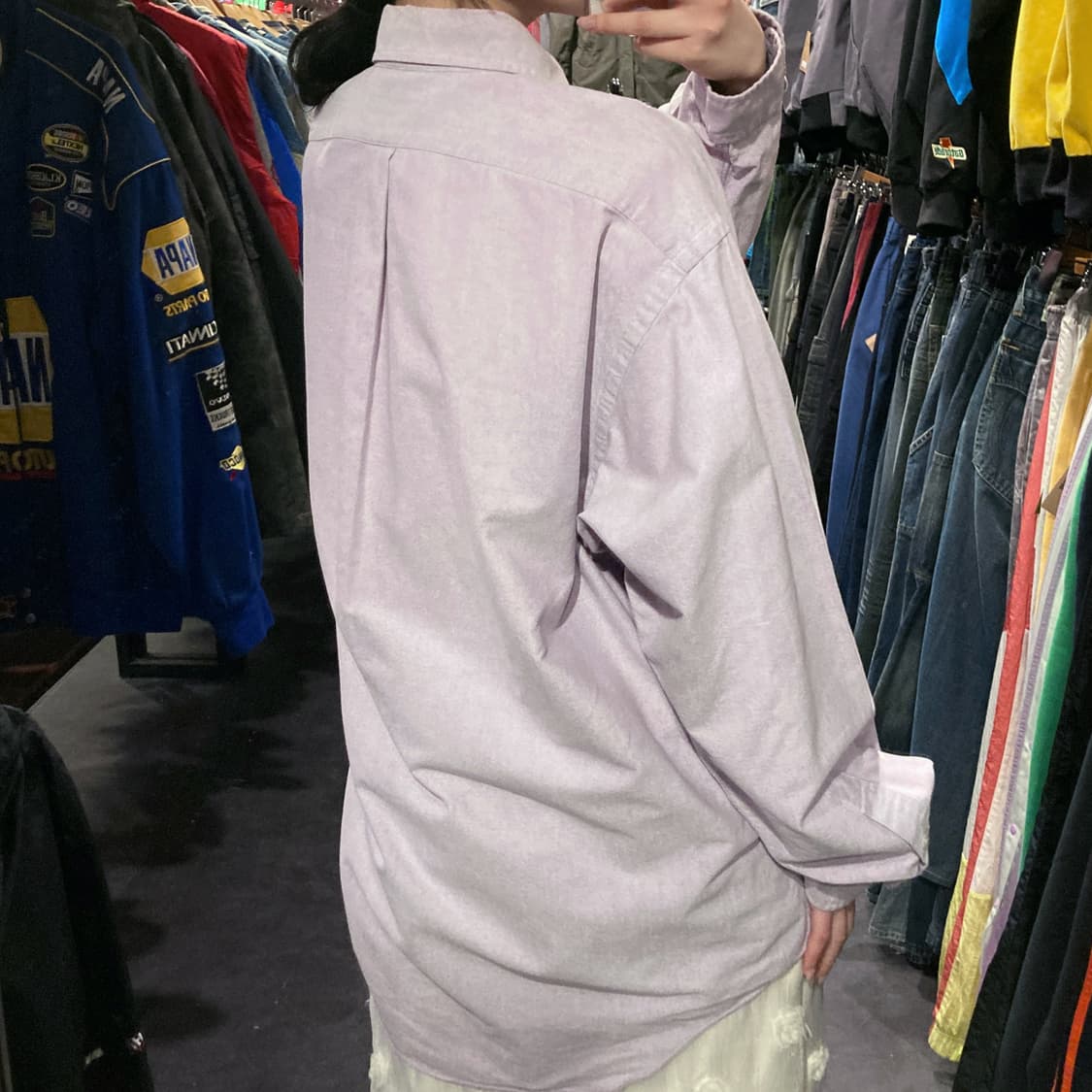 [IM] 폴로 랄프로렌 긴팔 셔츠 퍼플 상품이미지5